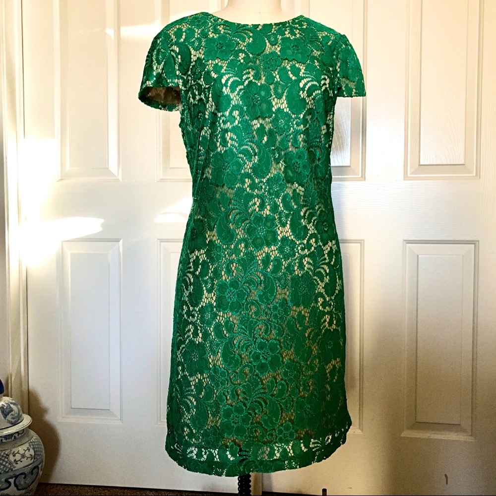 NWOT - Ivy & Blue Maggy Boutique Silk Lace Dress